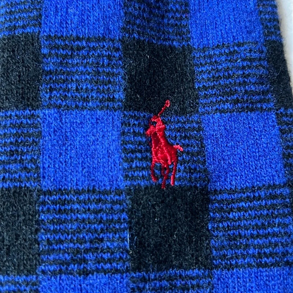 Polo Ralph Lauren Plaid Wool Blend Socks